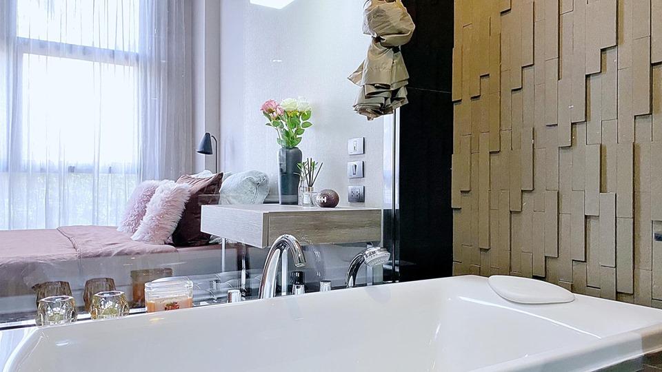 🏙️✨ คอนโดใกล้เมือง 1 ห้องนอน vibes ดีมาก! 44 ตร.ม. กว้างกว่าที่คิด 🤍 6
