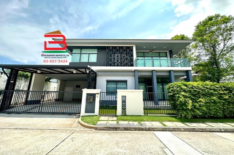 บ้านเดี่ยว โครงการ เศรษฐสิริ พัฒนาการ (ซอยพัฒนาการ 87) เนื้อที่ 85.9 ตรว. ถนนพัฒนาการ-อ่อนนุชตัดใหม่ แขวงประเวศ เขตประเวศ จังหวัดกรุงเทพฯ