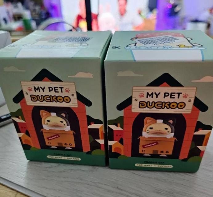 Popmart Duckoo MY Pet Story ของเล่น ของสะสม 3