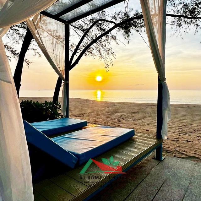 บ้านหรูพูลวิลล่าติดชายหาดแสงอรุณ โครงการ Aruna อ.ทับสะแก  2
