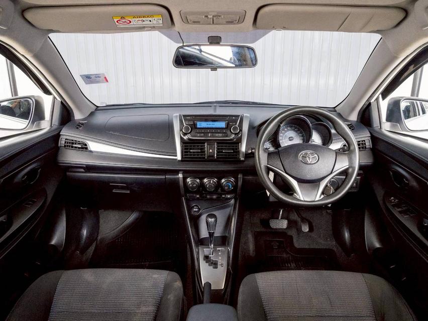 Toyota Vios 1.5E ปีจด 2017 มีรับประกันเครืองเกียร์ 3ปี  13