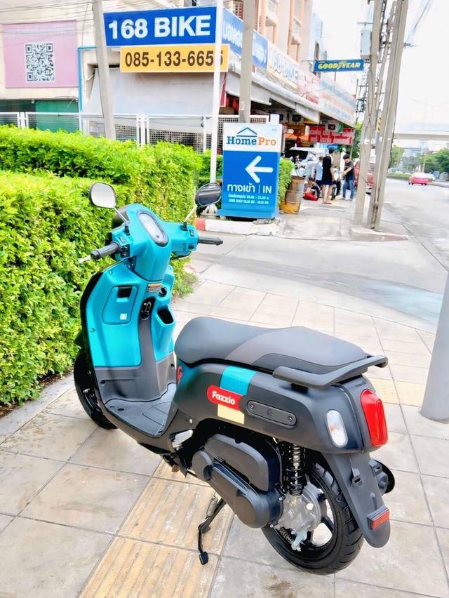 Yamaha Fazzio Keyless ปี2024 สภาพเกรดA 4979 km เอกสารพร้อมโอน