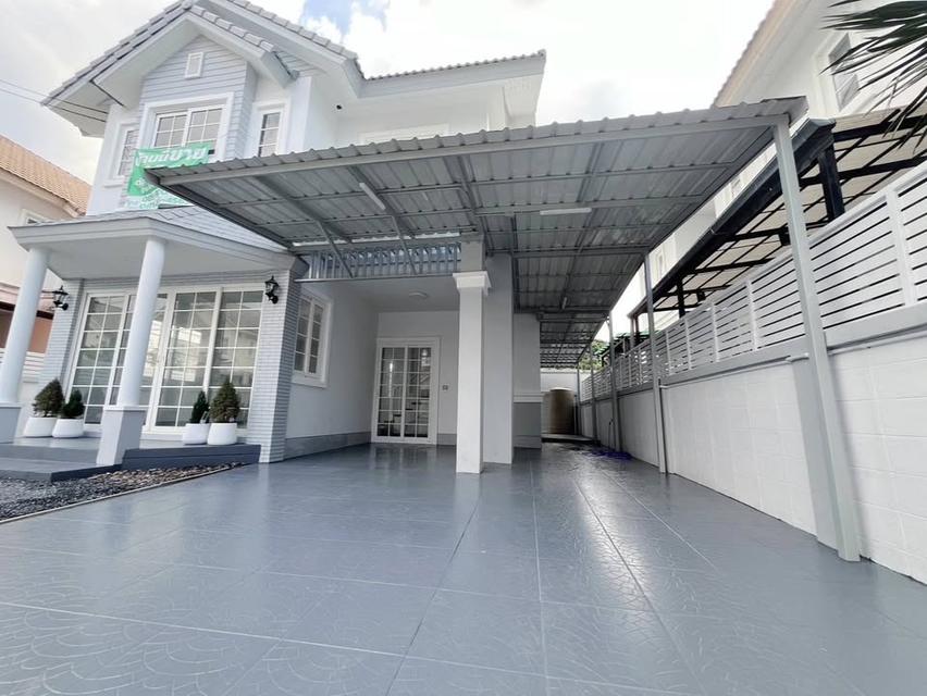 ขายด่วน บ้านเดี่ยว 2 ชั้น หมู่บ้านเนเบอร์โฮม วัชรพล บ้านสวน ริมคลอง สุขาภิบาล5 น้ำไม่ท่วมครับ 4