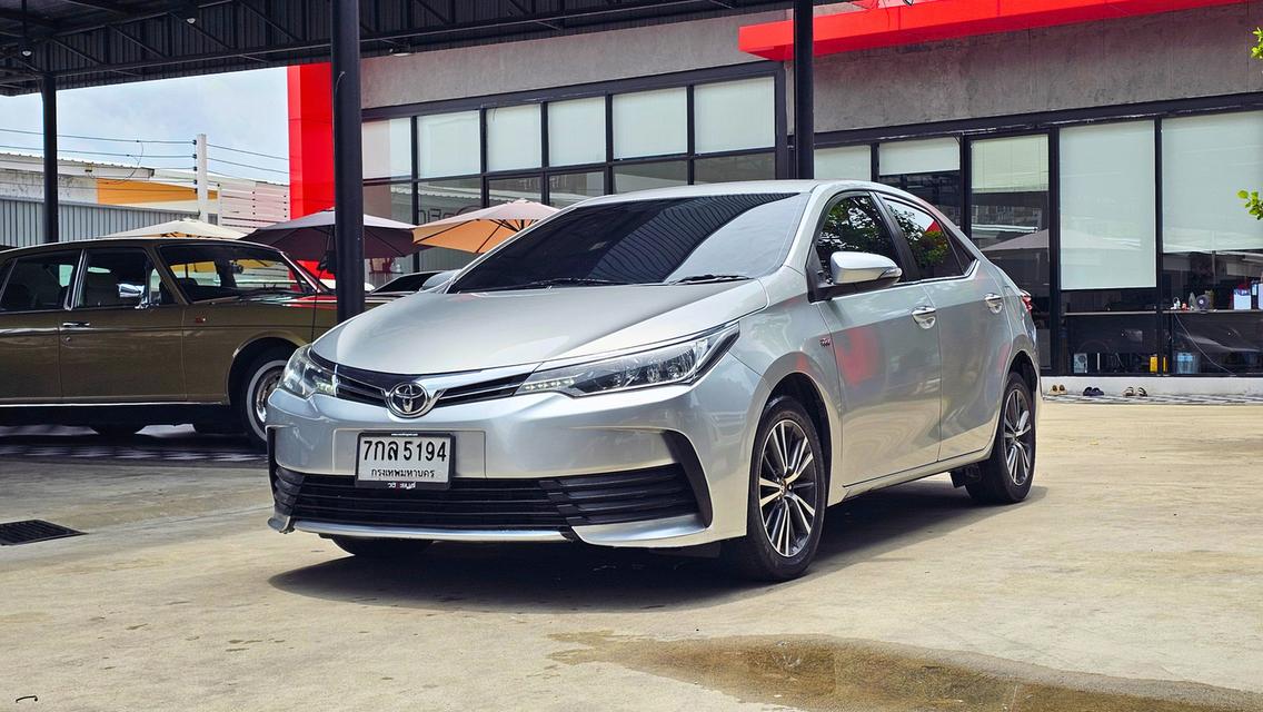 ขายรถ Toyota corolla Altis 1.6G LPG Sedan ปี 2018 สีเทา เกียร์ออโต้
