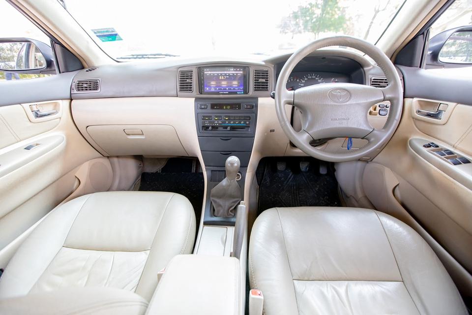 Toyota Altis 1.6E ปี 2002 เกียร์ธรรมดา หายาก ขับดีมากๆ  12