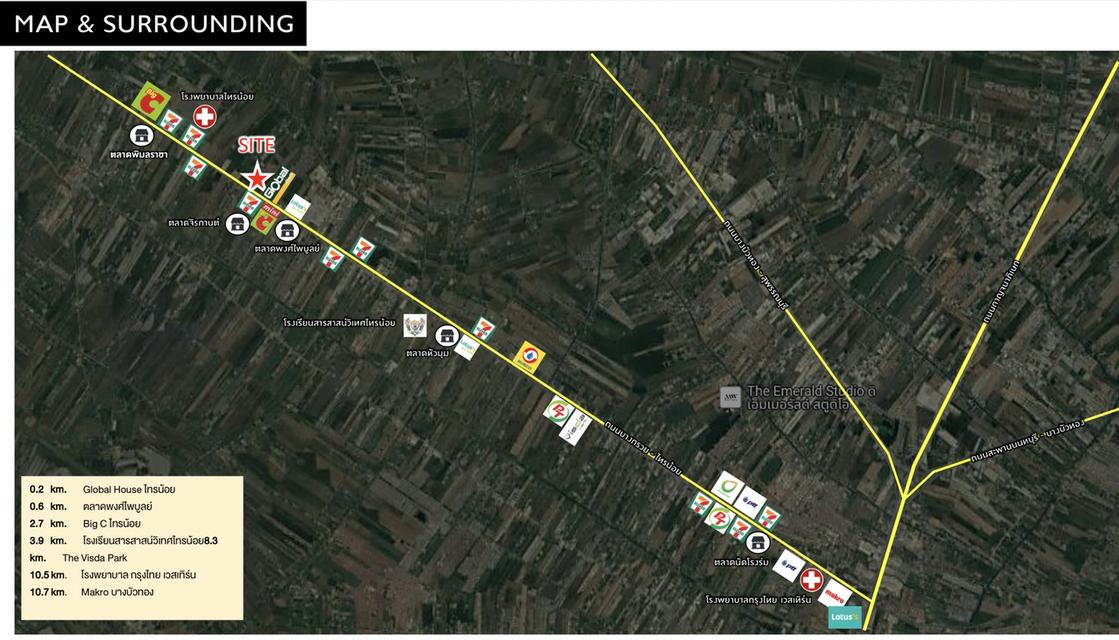ขายที่ดิน บางกรวย - ไทรน้อย 2