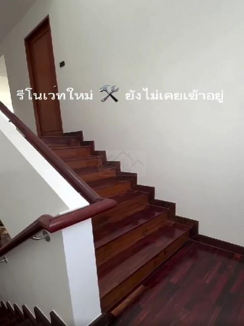 ขายบ้านเดี่ยว 3 ชั้น แปลงมุม 100 ตร.วา 6 ห้องนอน ซอยงามวงศ์วาน 47 รีโนเวทใหม่ทั้งหลัง ยังไม่เคยเข้าอยู่ ทำเลดี ใกล้ทางด่ 6