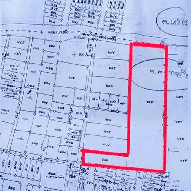ขายที่ดิน4-0-74 ไร่ ซ.เรวดี46 ผังสีส้ม ทำเลดี ราคาพร้อมคุย 8