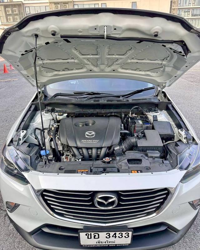 รหัสรถ QT3433 Mazda CX-3 2.0S Skyactiv เกียร์ออโต้ สีขาวพิเศษจาก Mazda ปี 2015 19