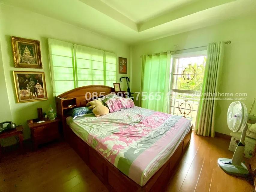 ขายบ้านเดี่ยว 2 ชั้น ถนนเลี่ยงเมืองปากเกร็ด9 หมู่บ้านชวนชื่น โมดัส แจ้งวัฒนะ-ติวานนท์ หลังใหญ่ พื้นที่ 51.6 ตารางวา ใกล้เซ็นทรัล แจ้งวัฒนะ 8