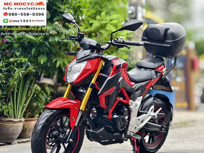 Gpx Demon GN 150 2017 วิ่ง10000โล ไมล์ดิจิตอล เครื่องท่อเดิมเครื่องดี เล่มชุดโอนครบ แถมกล่องหลังSHAD No677 2