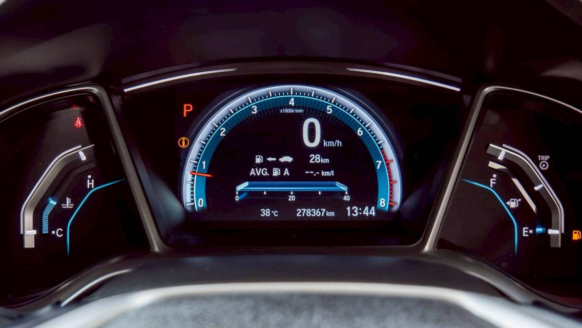 HONDA CIVIC 1.8 EL ปี 2017 สีเทา โฉม FC-FK ปี16-21 รูปที่ 13