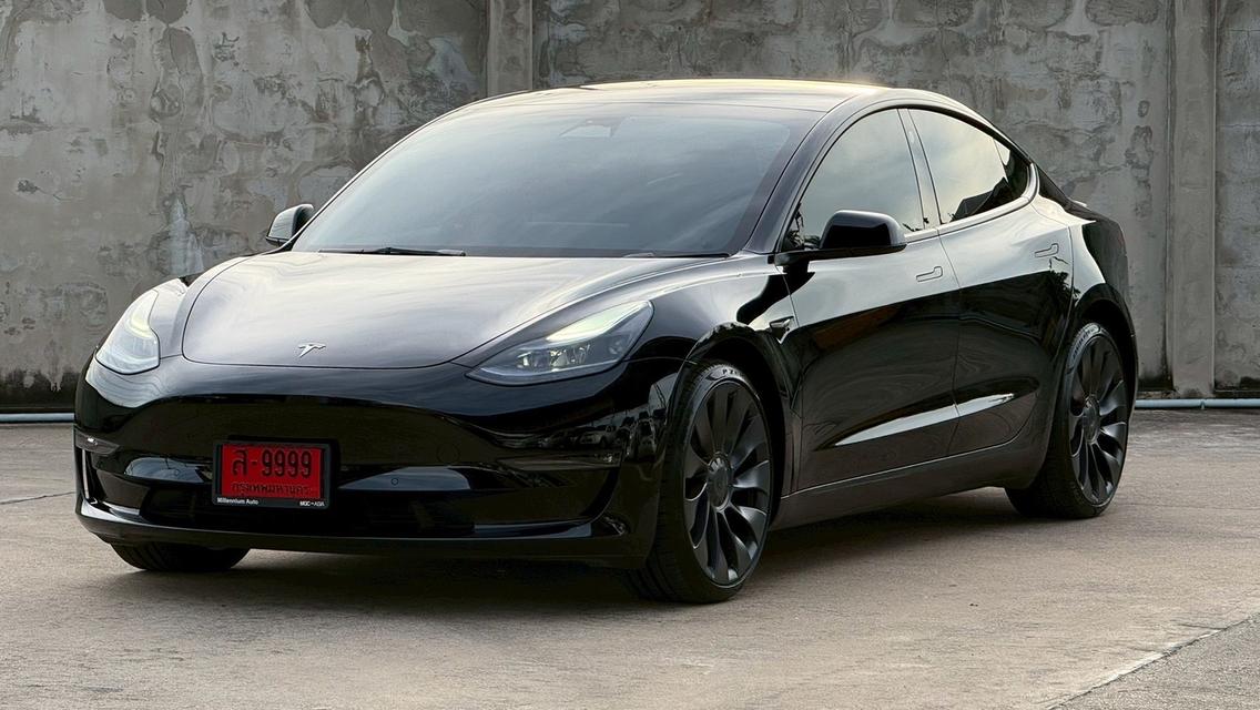 รหัสรถ PBG9999 TESLA Model3  Performance AWD ปี2023