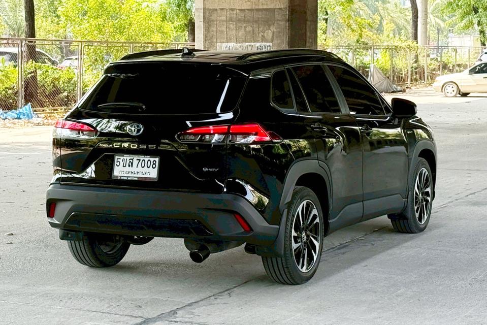 2024 Toyota Corolla Cross 1.8 HEV Premium Luxury AT รถสวย มือเดียว ป้ายแดง ไมล์น้อย รุ่นท๊อป ออฟชั่นครบ พร้อม Sunroof รูปที่ 5