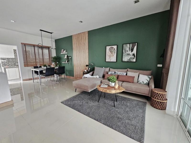 LM26-0022 ขายทาวน์โฮม 2 ชั้น กลเด้นทาวน์ รามอินทรา - คู้บอน เนื้อที่ 21.2 ตรว 4นอน 3น้ำ ใกล้ Big C คู้บอน 3