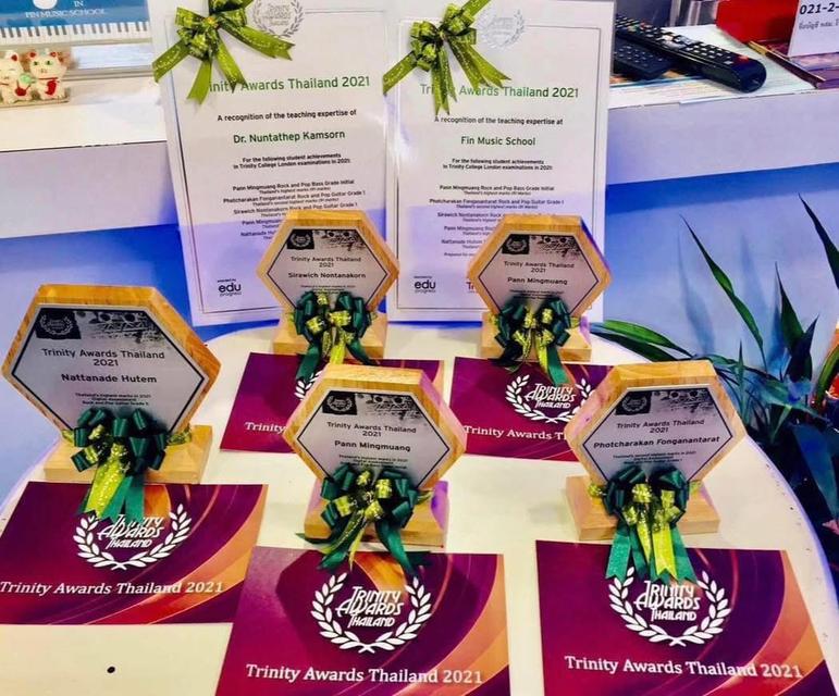 ติวสอบเกรด Trinity ที่ Fin Music School 6