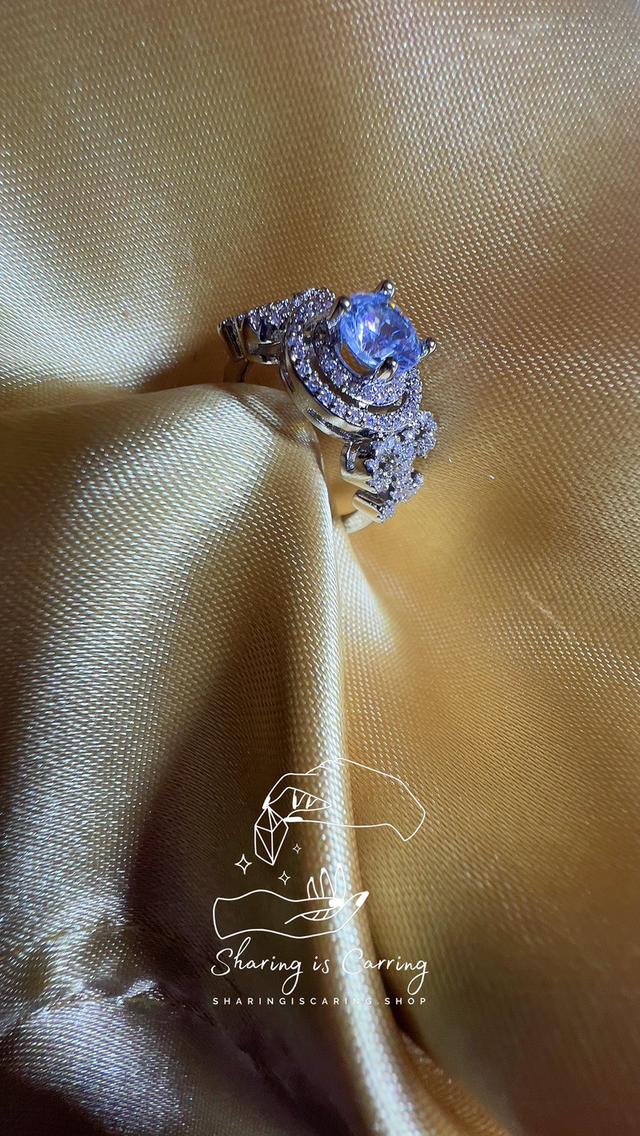 แหวนแฟชั่น เพชรแฟนซี CZ สวยน่ารักกกมาก แบบ บริดเจอตัน ราคา ฿2,390.- บาท รวมส่ง Bridgerton style