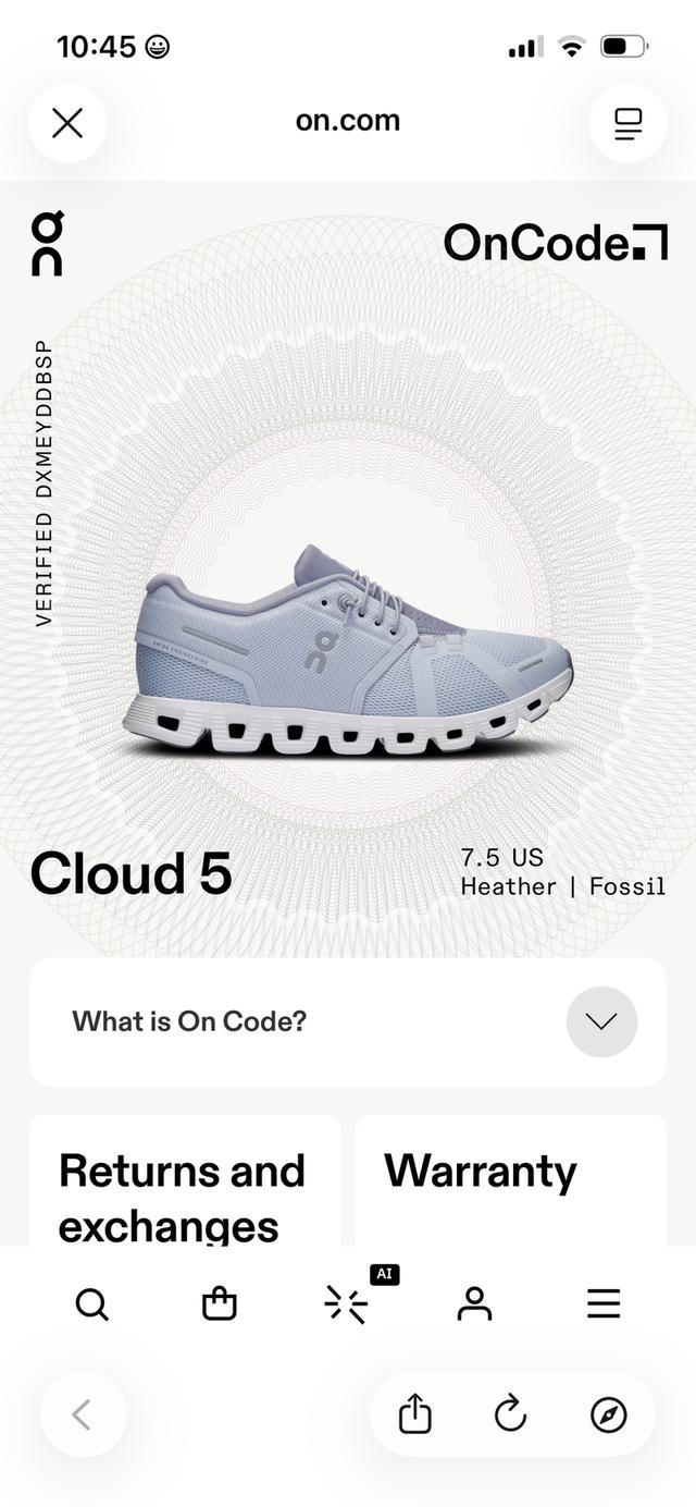 On clound 5 มือ2 ใช้งานเอง