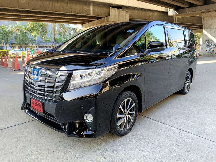 รหัสรถ PEAT8686 🚙🚐TOYOTA ALPHARD​ GF​ hybrid ปี​ 16 