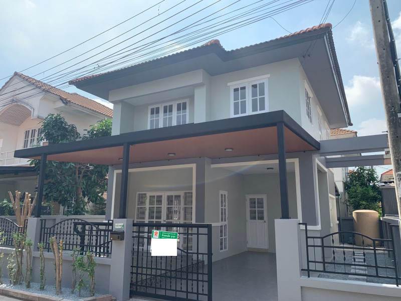 🏡 บ้านแฝด 2 ชั้น หมู่บ้านบุรีรมย์ รามอินทรา รีโนเวทใหม่ เนื้อที่ใหญ่ 39.4 ตร.วา 🔥 โปรโมชั่นพิเศษ 3.18 ล้านบาท 3