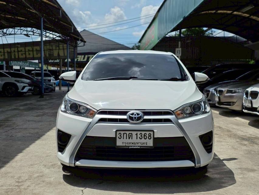 Toyota yaris 1.2G AT ปี 2015-รถมือเดียว ไมล์น้อย รูปย่อยที่ 2