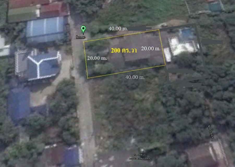 ขายที่ดินปล่าว 201 ตร.วา เหม่ะสร้างที่พักใกล้รถไฟฟ้า 2 สาย 6
