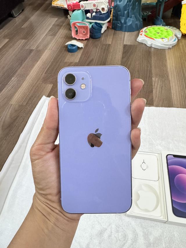 iPhone 12  มือ✌️128GB สีม่วงสภาพดี ใช้งานได้ตามปกติ 4
