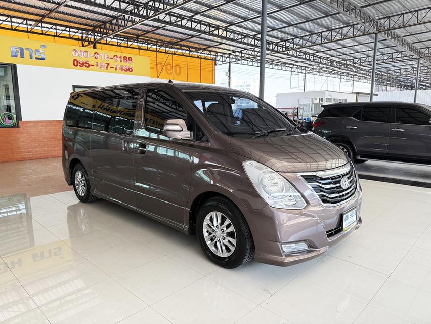  Hyundai H-1 2.5 Deluxe (ปี 2014) Wagon AT รถสวย สภาพดี ราถูก ฟรีดาวน์ ออกรถ0บาท รถตู้พรีเมี่ยม 11 ที่นั่ง 3