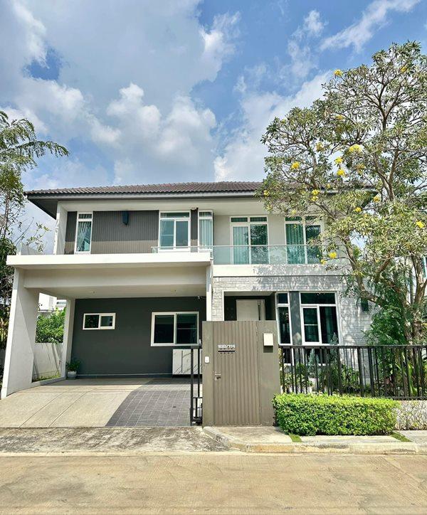 For Sale บ้านเดี่ยว โครงการ มัณฑนา westgate อยู่ตรงข้ามเซ็นทรัลเวสต์เกต ใกล้รถไฟฟ้า โทร 065-5639565 1