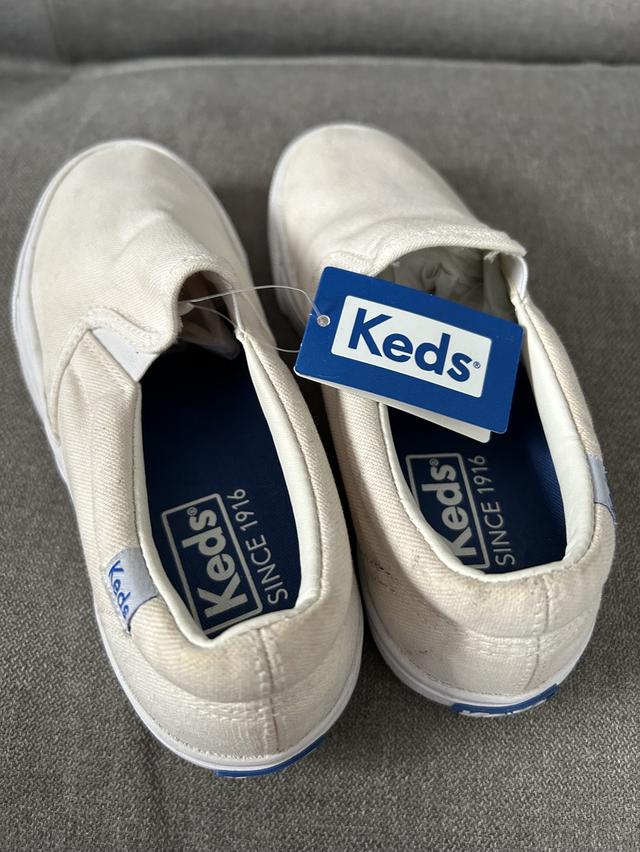 Keds White Canvas มือ 1 Size 6US รูปที่ 4