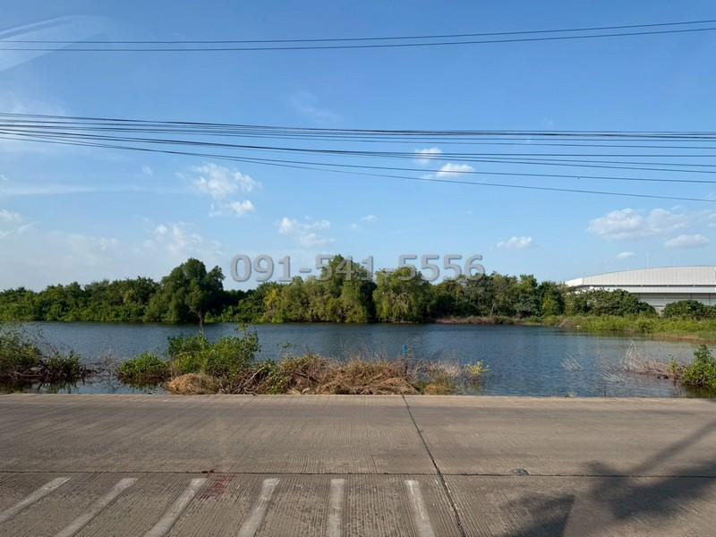 ขายที่ดินเปล่า แปลงใหญ่ 13-3-63 ไร่ ริมถนน ซอยประชาอุทิศ 90 หน้ากว้างติดถนนยาว ผังเมืองสีเขียว รองรับการพัฒนาแบบ Low Den 6