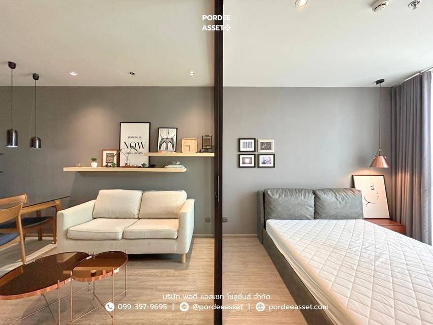 คอนโดหรู Rhythm Ekkamai - ริธึ่ม เอกมัย (ขนาด 34.43 ตร.ม.) ซอยสุขุมวิท63 ใกล้รถไฟฟ้า BTS สถานีเอกมัย เพียง 300 ม. ห้องสวยพร้อมอยู่ เฟอร์นิเจอร์ครบ 4
