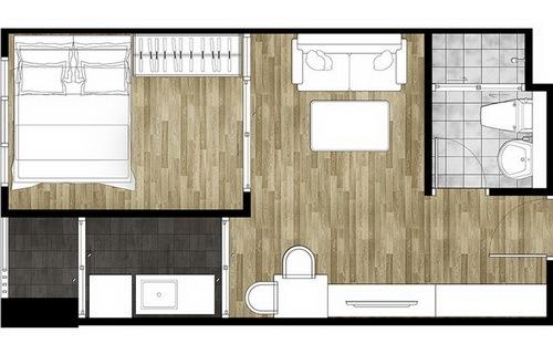 ขายคอนโด เอพลัส 2 รัตนาธิเบศร์ ชั้น 6 ทำเลดี ใกล้ MRT บางกระสอ เพียง 200 เมตร 13