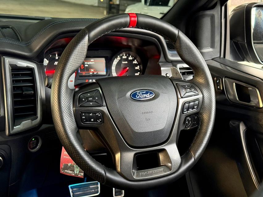 FORD RANGER, 2.0 RAPTOR BI-TURBO 4WD ปี 2018 โฉม DOUBLE CAB สีเทา เกียร์ออโต้ รูปที่ 8