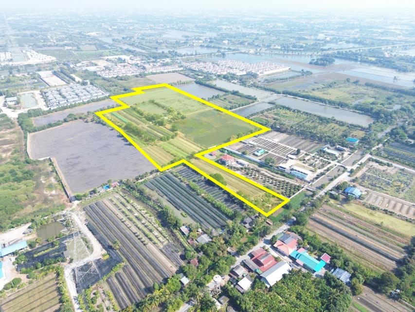 ขาย ที่ดิน บางใหญ่ 43-2-37 ไร่ ติดถนนเลียบคลองรัฐประเสริฐ ใกล้เซ็นทรัลเวสต์เกต แปลงสวย ทำเลดี เหมาะพัฒนาโครงการจัดสรร 1