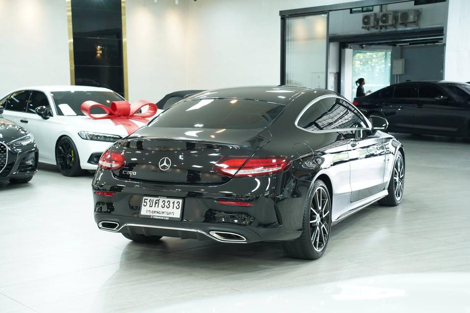 Mercedes-Benz C200 Coupé AMG Dynamic (W205) ปี 2020 สีดำ รูปที่ 12