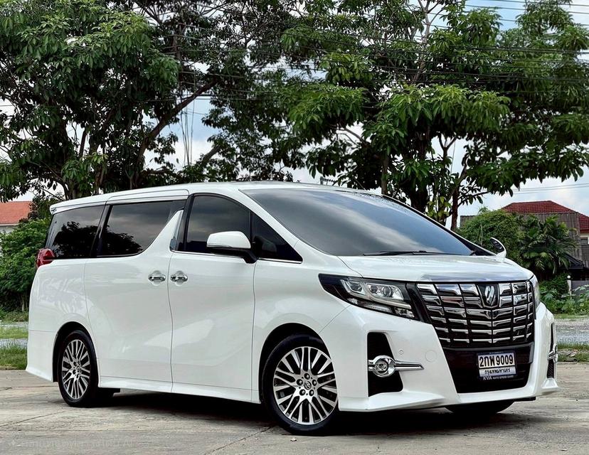 TOYOTA ALPHARD 2.5 SC PACKAGE ปี17 สีขาว เบนซิน รูปที่ 4