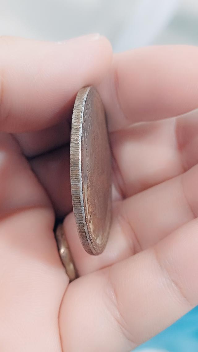 เหรียญฉัตร พานพุ่ม หลังช้าง เงินสมัย ร.5 รูปที่ 4