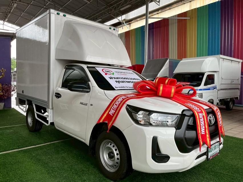 TOYOTA REVO SINGLECAB รุ่น ENTRY เครื่อง2.4cc.เกียร์ธรรม  ปี 2024 รถกระบะตู้บรรทุกCARGO-BOX  สภาพสวย พร้อมใช้งาน! ไมล์แท้100%คะ 3