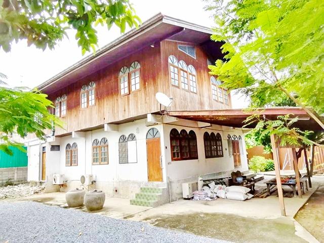 MRTภาษีเจริญ 700ม. จอดรถ 15–20คัน ให้เช่าบ้านไม้ไทย ติดคลองบางจาก เพชรเกษม48-58 เข้าซอย400ม 250 ตารางวา 1,000 ตร.ม. 8