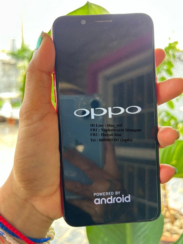 OPPO A83 สแกนใบหน้า จอ5.7นิ้ว 4G 2ซิม Rom16 Ram2 กล้องสวย โหลดแอพได้ ใช้งานปกติ 7