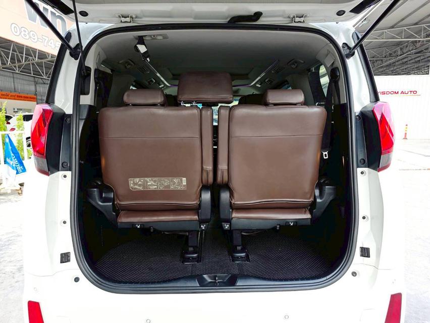รหัสรถ SEZ12 Toyota Alphard 2.5 SC Package เกียร์ ออโต้ เบนซิน สี ขาว ปี 2017 7