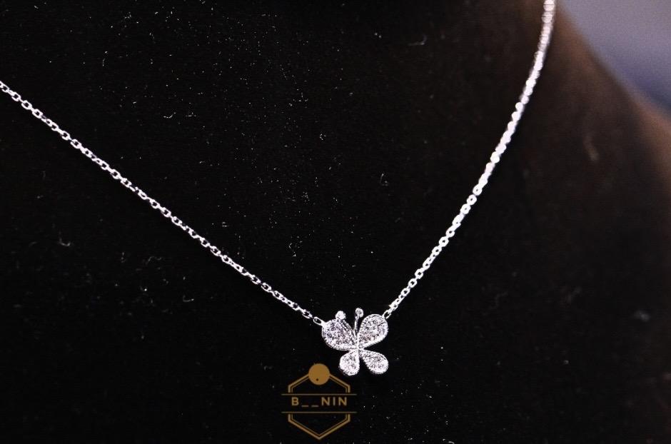 จี้้เพชร w8n5810ทอง 18k IwTy