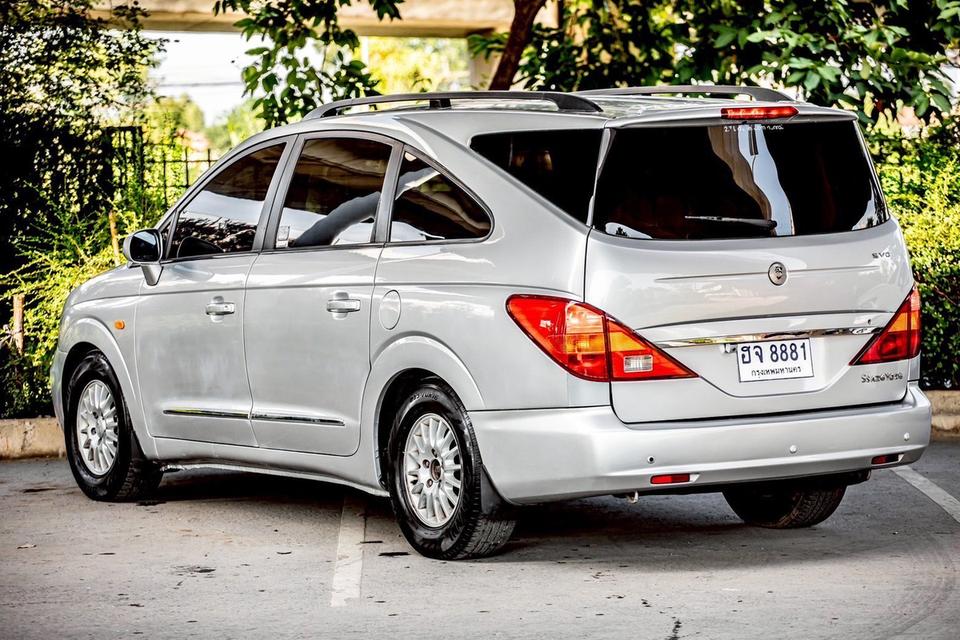 SSANGYONG STAVIC 2.7 XDI ดีเซล ปี 2008 มือเดียวป้ายแดง สีเทา 7