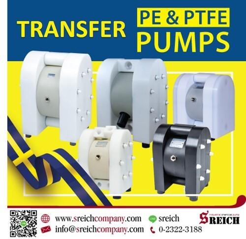 Diaphragm pump Air pump ไดอะแฟรมปั๊ม ปั๊มสารเคมี ปั๊มของเหลวหนืดขับเคลื่อนด้วยลม