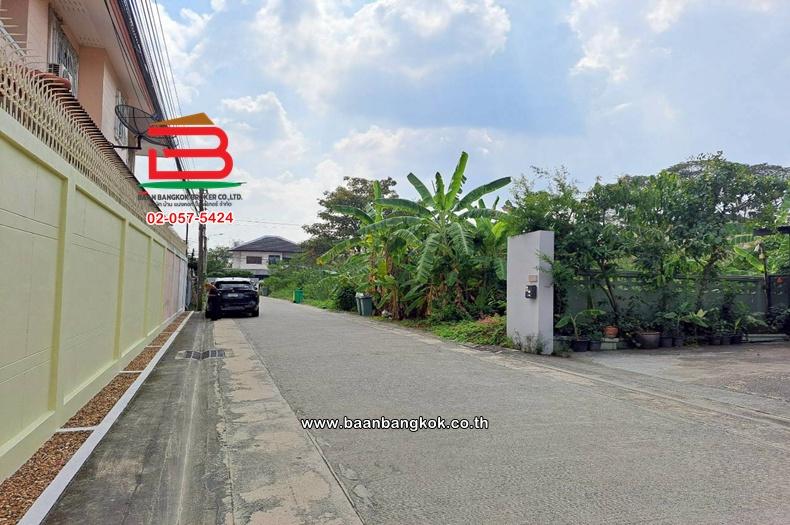 ที่ดินเปล่า เนื้อที่ 210 ตร.ว. หมู่บ้านเปรมวดี (พุทธมณฑลสาย 3 ซอย 19) ถนนพุทธมณฑลสาย 3 แขวงบางระมาด เขตตลิ่งชัน 6