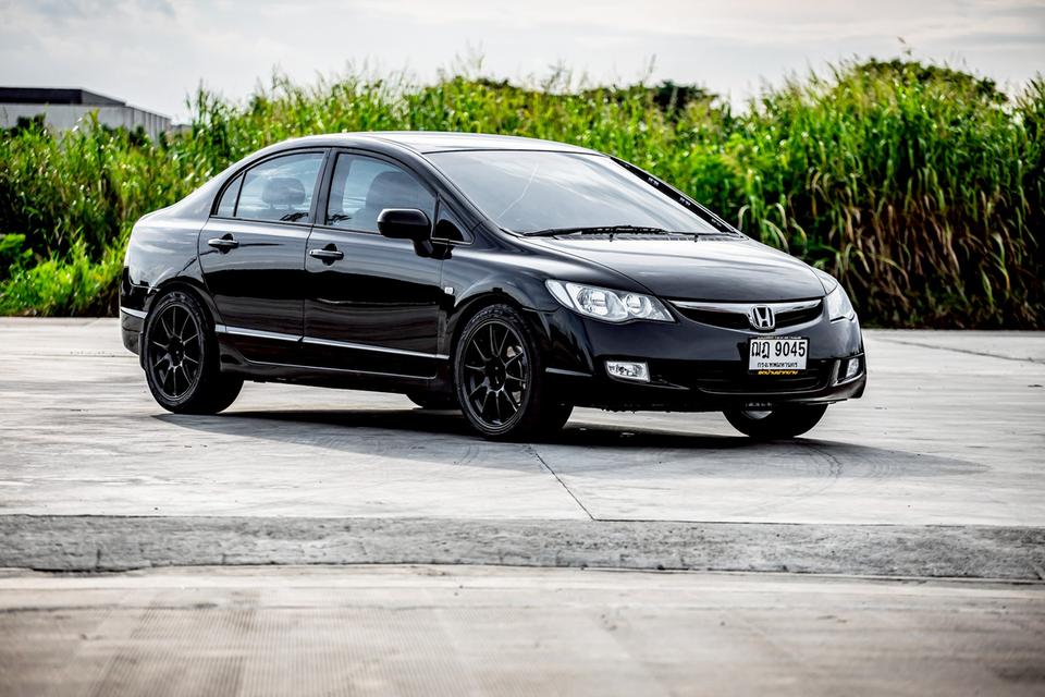 Honda Civic Fd 1.8E ปี 2008 สีดำ เกียร์ออโต้ 5