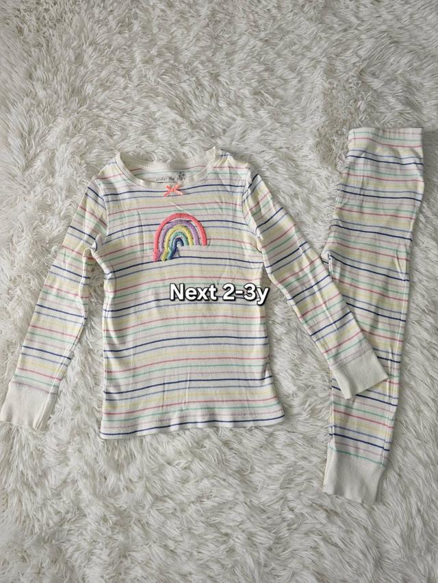 ชุดนอนเด็กแขนยาว ทรงสลิม แบรนด์ Under the Star by Next แท้ แบรนด์ดังจากอังกฤษ ไซส์ในภาพ ส่งต่อมือสอง สภาพดี 11