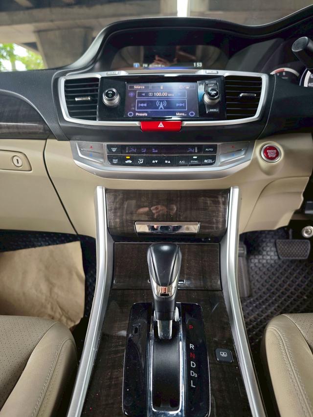 2014 Honda Accord 2.0 EL AT รถสวย มือเดียวป้ายแดง รุ่นท๊อป ออปชั่นครบ รูปที่ 13