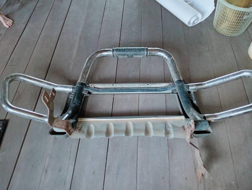 กันชนหน้าสแตนเลสใส่รถกะบะ